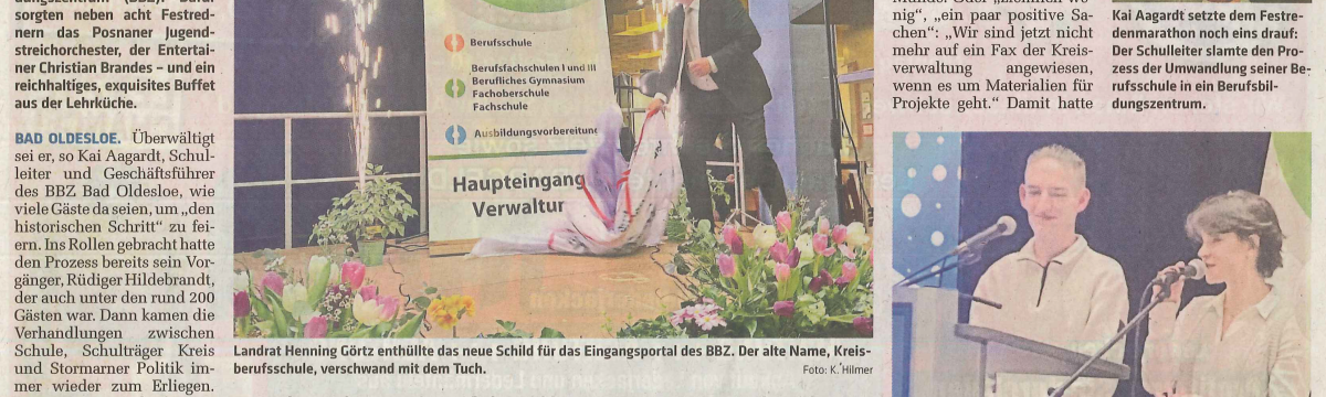 Unternehmen Berufsbildung Berufsbildungszentrum Bad Oldesloe