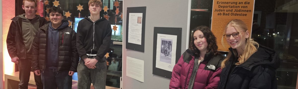 Erinnern hat kein Ende Berufliche Schule des Kreises Stormarn in Bad Oldesloe Erinnern hat kein Ende Berufliche Schule des Kreises Stormarn in Bad Oldesloe