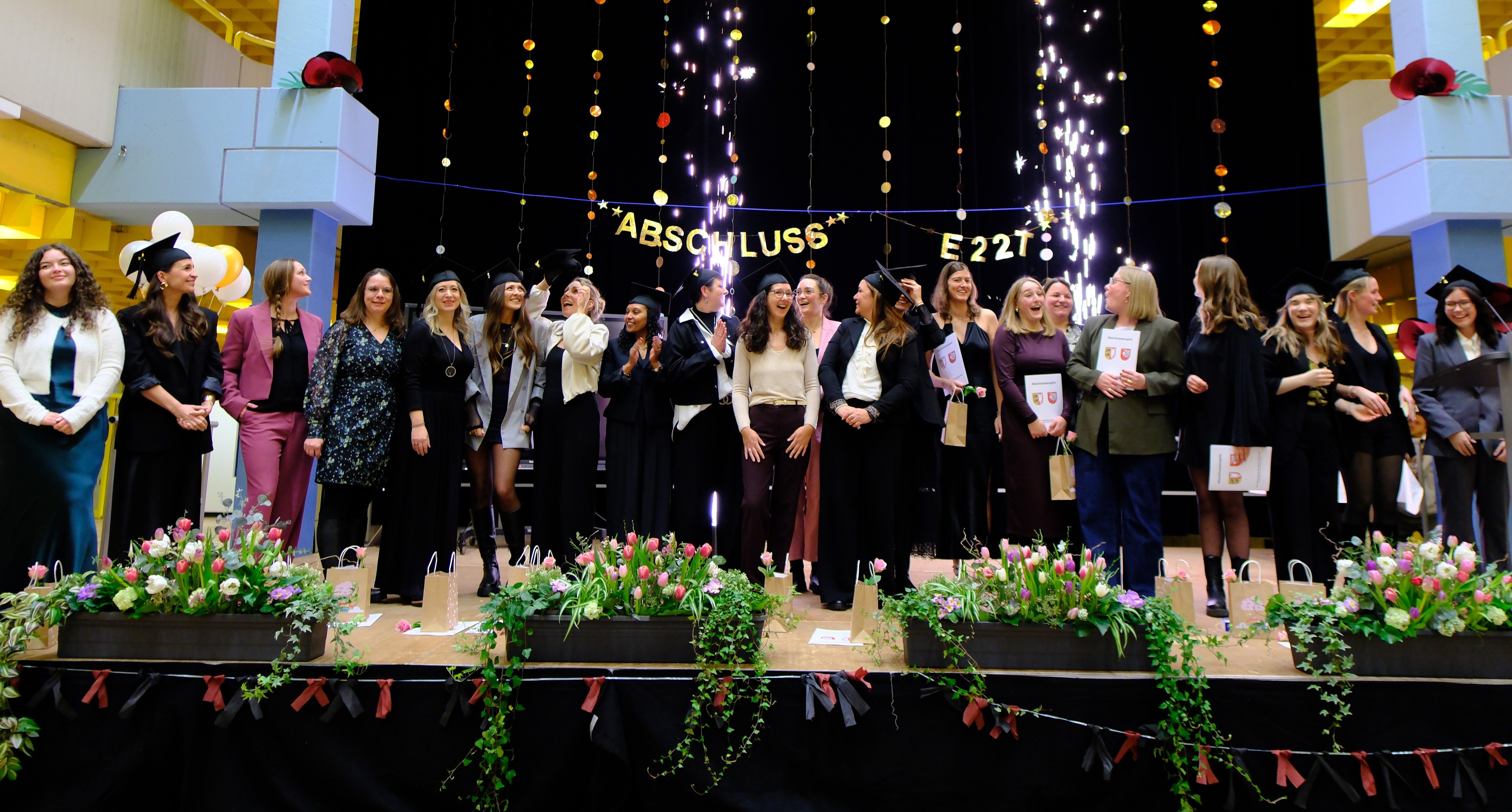 Die Freude über den Abschluss ist riesengroß 