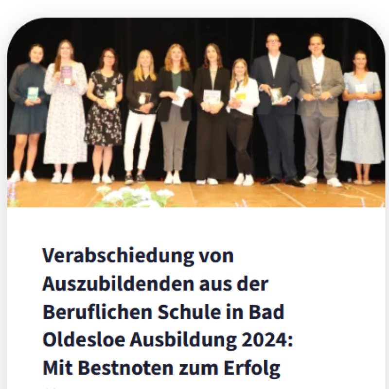  Berufliche Schule des Kreises Stormarn in Bad Oldesloe