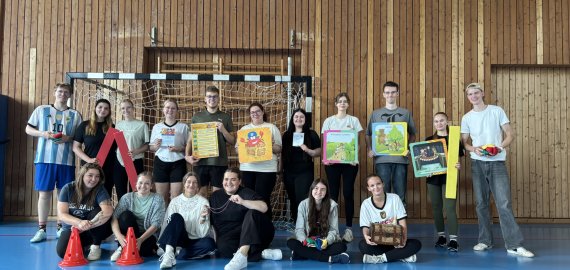 Bild zu Einführung in das Mini-Sportabzeichen am BBZ Bad Oldesloe
